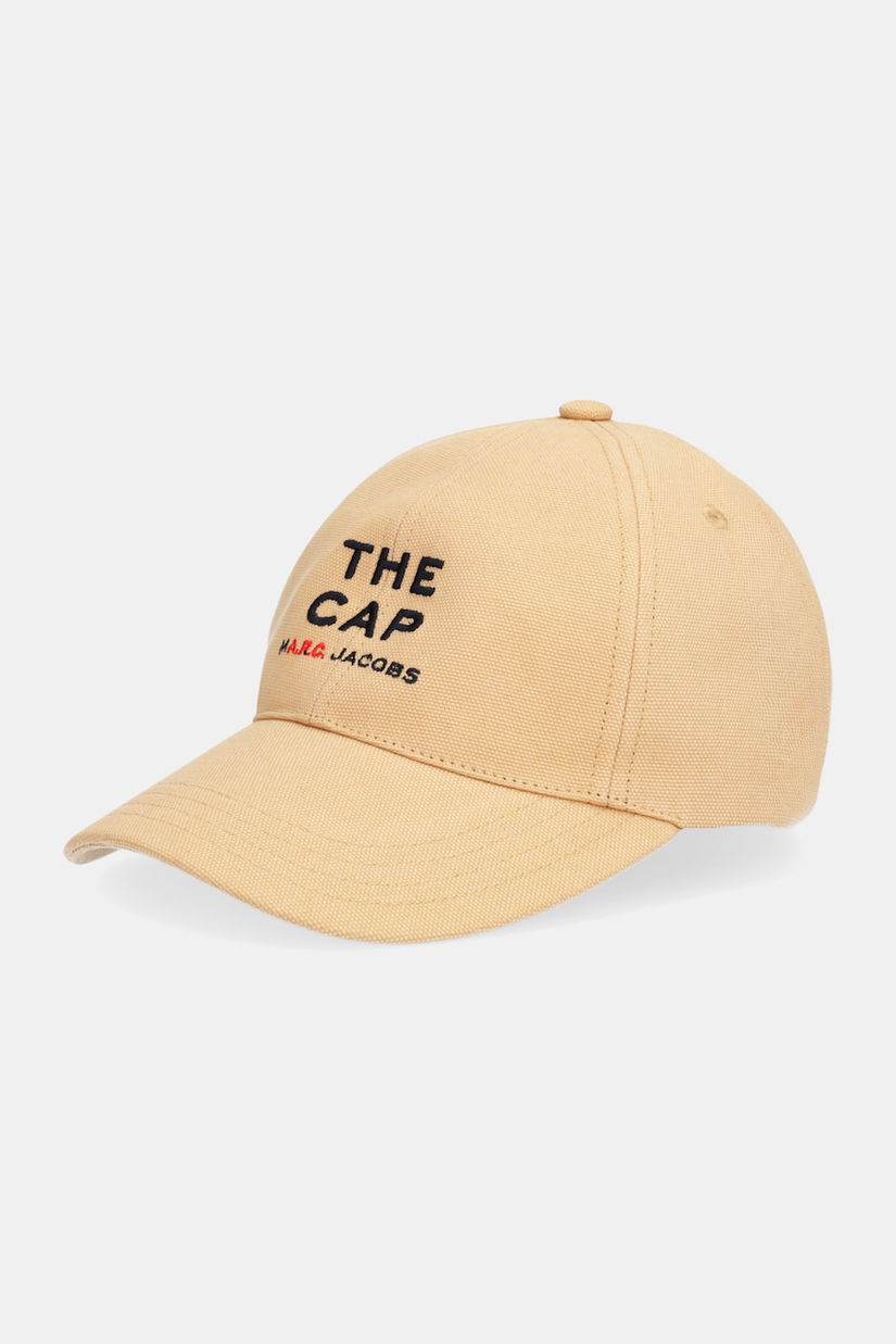 A.P.C. șapcă de baseball din bumbac A.P.C. x MARC JACOBS culoarea maro, COHKM.M24173