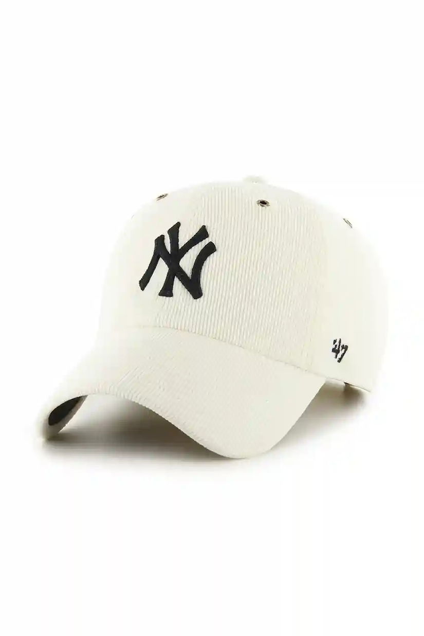 47 brandșapcă MLB New York Yankees culoarea alb, B-TCDCU17IWS-SSA