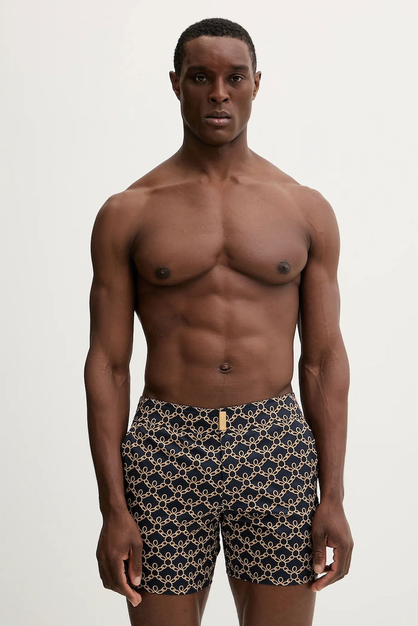 Vilebrequin pantaloni scurți de baie MENISE culoarea bleumarin, NISDF124