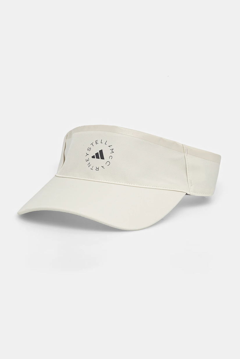 adidas by Stella McCartney șapcă cozoroc culoarea bej, JZ5510