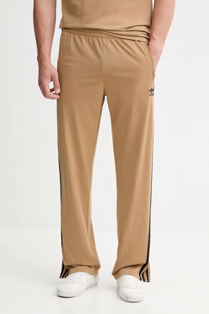 adidas Originals pantaloni de trening Firebird Tp culoarea verde, cu imprimeu, JY6369