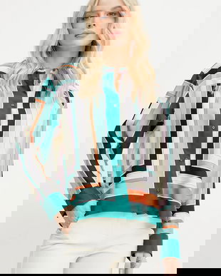 Weekend Max Mara camasa de matase femei, culoarea bej, cu guler clasic, regular, 2515111031600