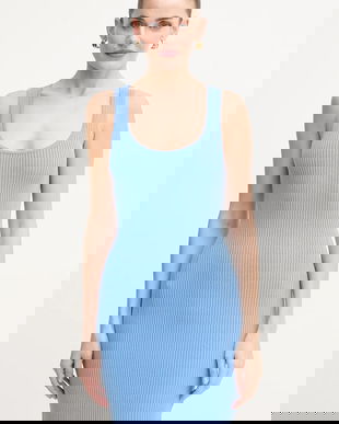 MICHAEL Michael Kors rochie culoarea violet, mini, mulată, MS5830I33D