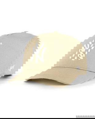 47 brand șapcă MLB New York Yankees culoarea maro, uni, B-FHTCH17GWP-KHA