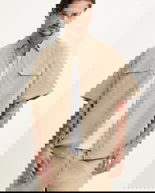 Dickies camasa barbati, culoarea verde, cu guler clasic, regular, DK0A4Z7R0DS1