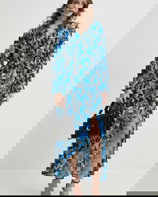 Morgan rochie RAMIE.F culoarea negru, maxi, evazată, RAMIE.F