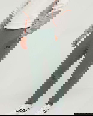 Fila pantaloni de trening VR46 culoarea negru, neted