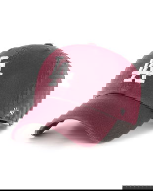 47brand șapcă MLB Los Angeles Dodgers culoarea violet, cu imprimeu