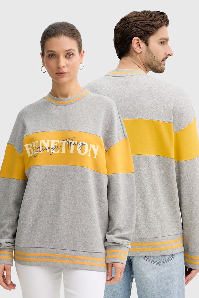 United Colors of Benetton hanorac de bumbac x Stranger Things
