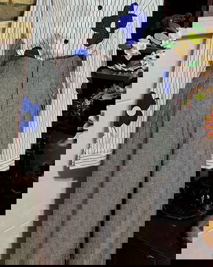 Pantalon larg evazat din stofa