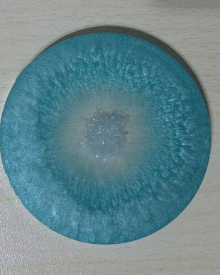 Suport rotund pentru pahar handmade
