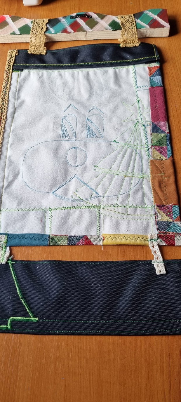 Decorațiune textilă de perete
