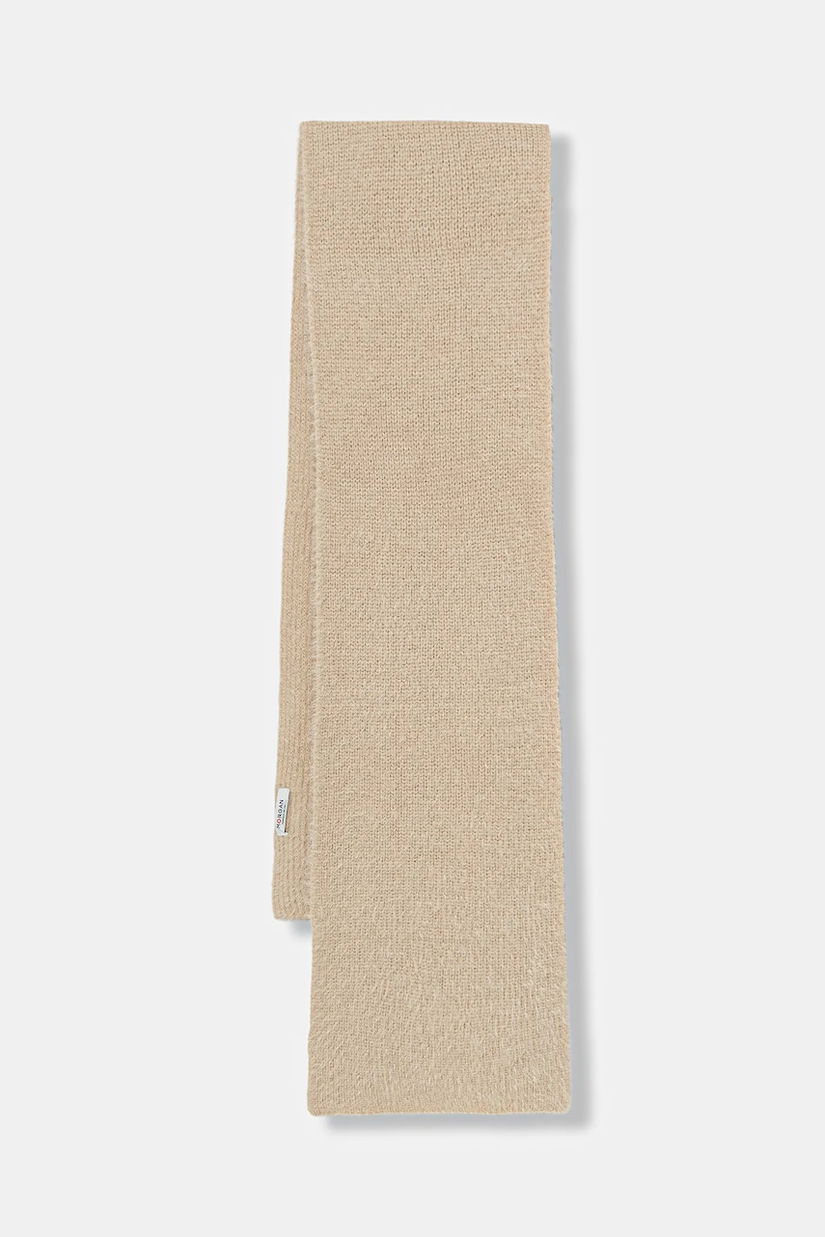 Morgan fular culoarea bej, uni, 5EIGE