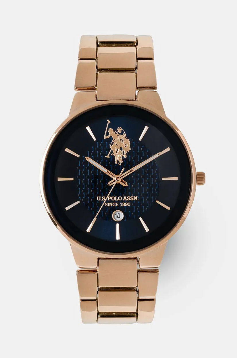 U.S. Polo Assn. ceas LOGAN culoarea auriu, USP4889RG
