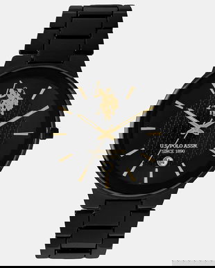 U.S. Polo Assn. ceas LOGAN culoarea negru, USP4891YG