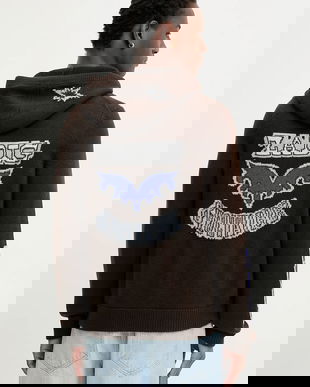 ZADIG&VOLTAIRE cardigan din lână culoarea maro, KMCA01266