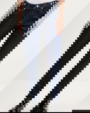 Tommy Jeans blugi culoarea bleumarin, DW0DW22432