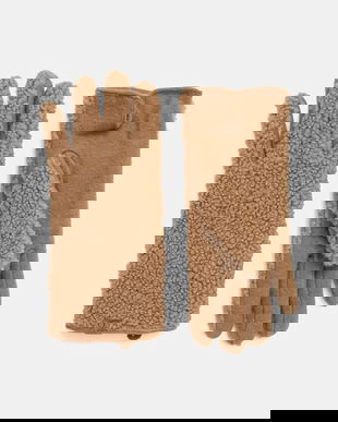 United Colors of Benetton mănuși cu lână culoarea bej, 69FWDG00E