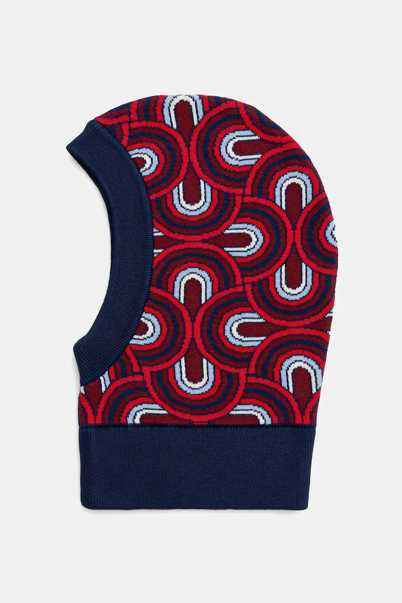 Fusalp masca Pilule culoarea roșu, I3711