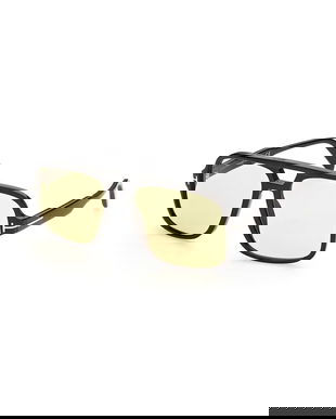 Tom Ford ochelari de soare culoarea negru, FT0884_6001E