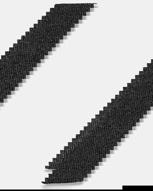 Sisley eșarfă cu lână culoarea negru, cu imprimeu, 1H5BLU00Z