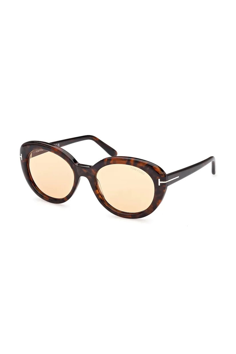 Tom Ford ochelari de soare culoarea maro, FT1009_5552E