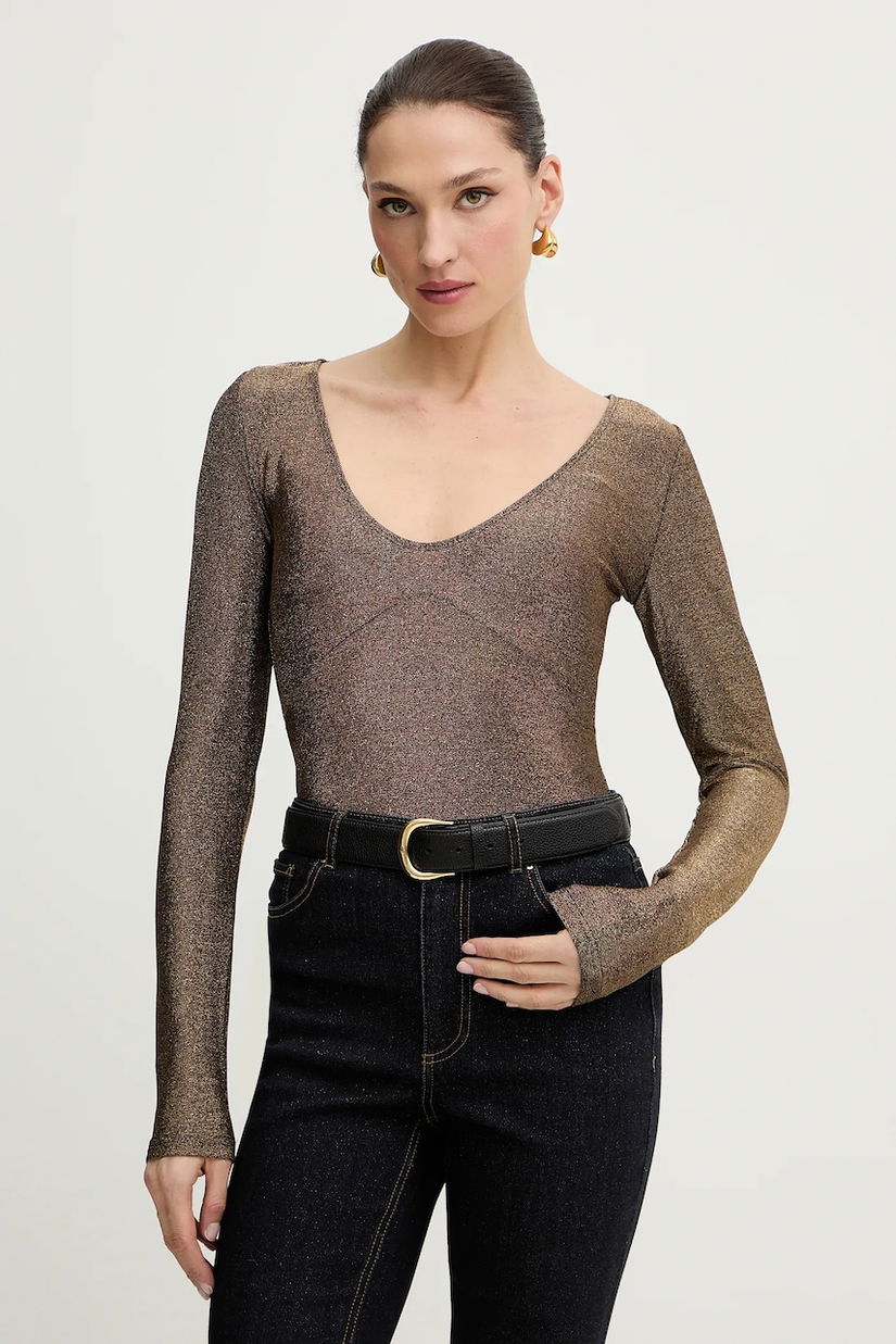 Morgan body culoarea auriu, uni, THRUDY