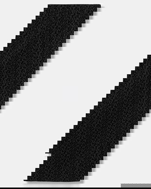 Newland fular SCARF culoarea negru, cu imprimeu, N54406.167