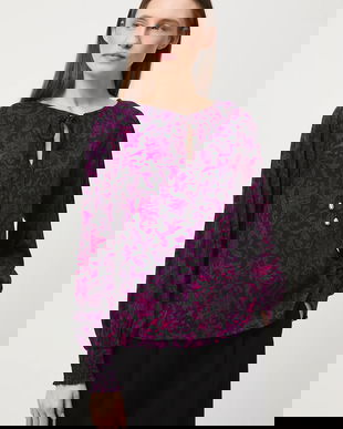 Medicine bluza culoarea negru, modelator