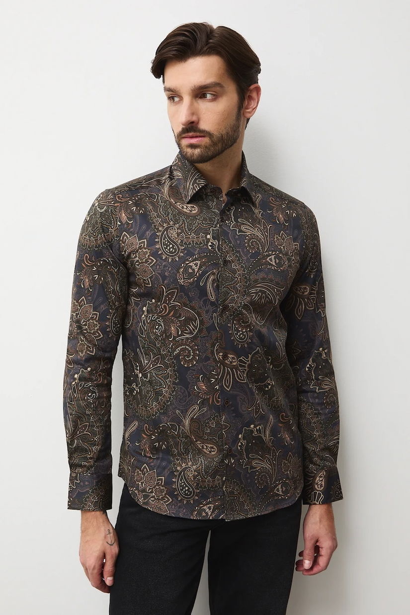 Medicine camasa cu guler clasic, slim