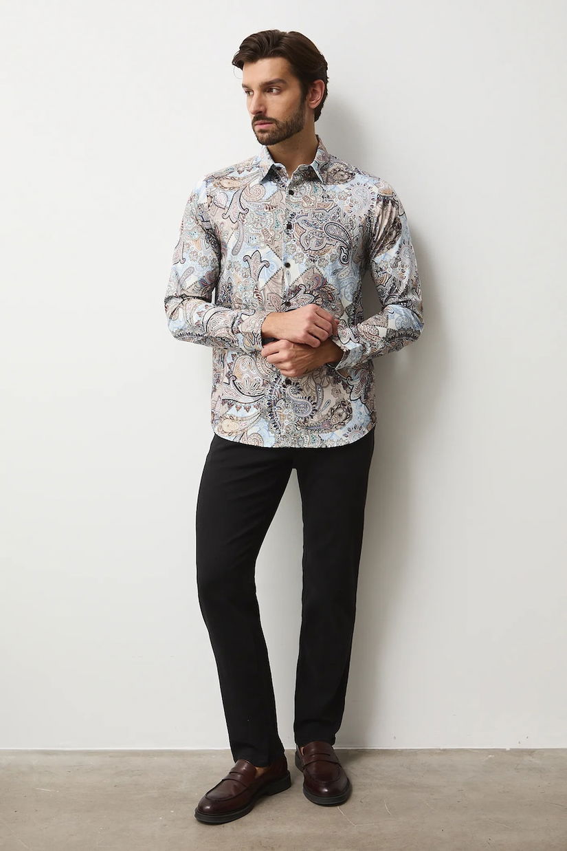 Medicine camasa cu guler clasic, slim