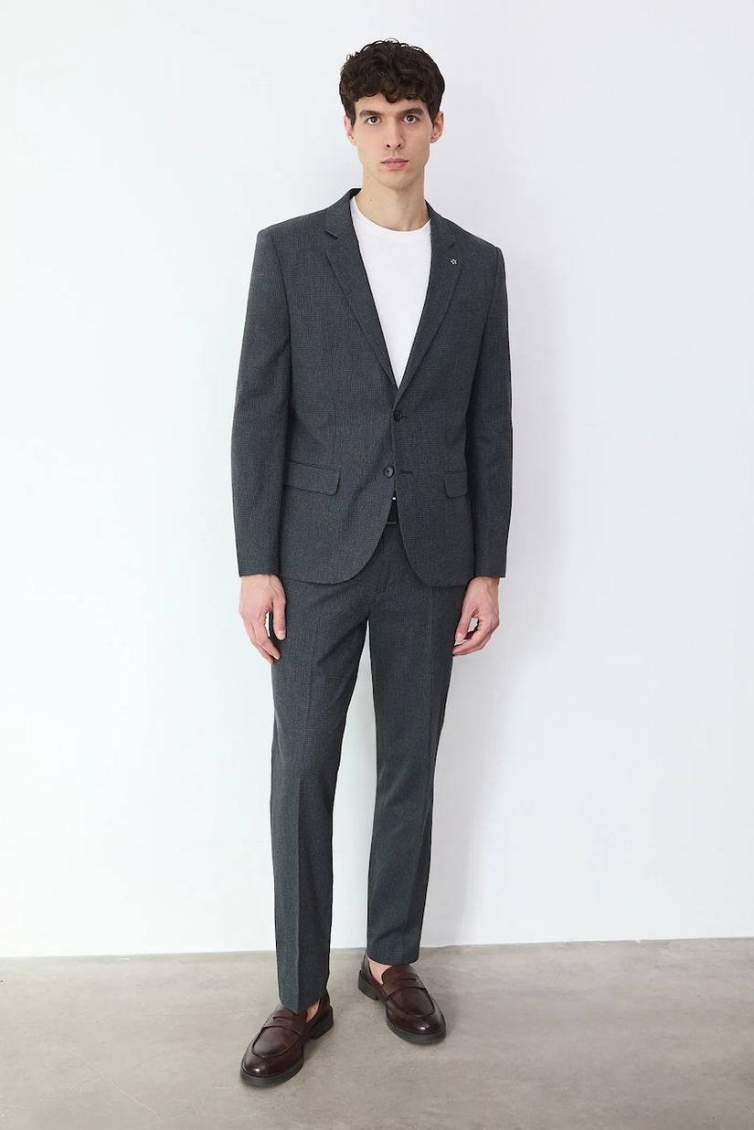 Medicine pantaloni culoarea gri