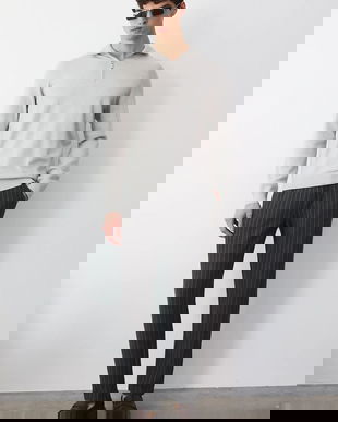 Medicine pantaloni de trening culoarea gri, modelator