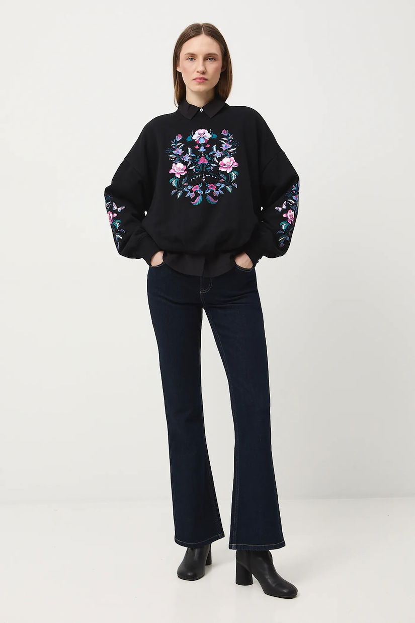 Medicine bluza culoarea negru