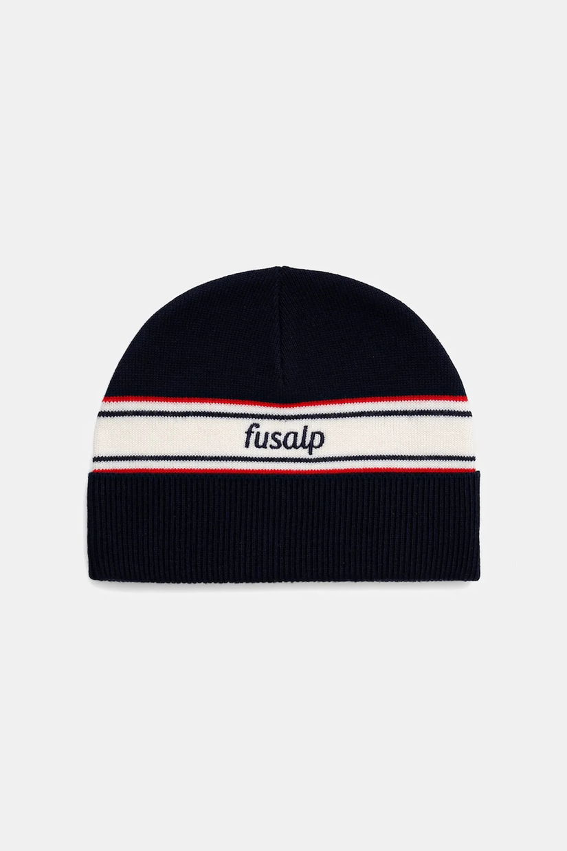 Fusalp pălărie din amestec de lână Retro culoarea negru, I3714