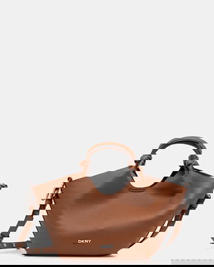 Dkny poșetă PAULA culoarea maro, R53BAM60