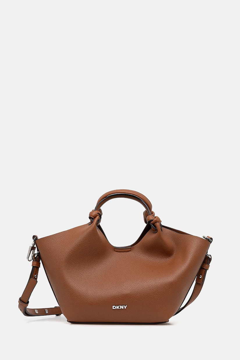 Dkny poșetă PAULA culoarea maro, R53BAM60