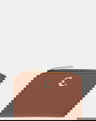 Coccinelle portofel de piele COCCINELLE C-ME E2.SSL.11.D1.21