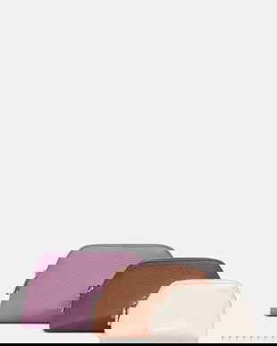 Coccinelle pungă cosmetice 3-pack culoarea turcoaz, E5.TMF.25.04.01