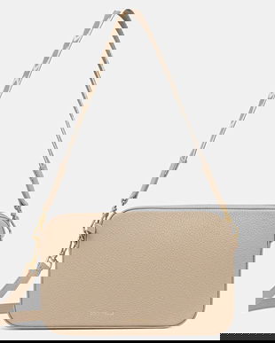 Coccinelle poșetă de piele TEBE culoarea violet, E5.MN5.52.01.01