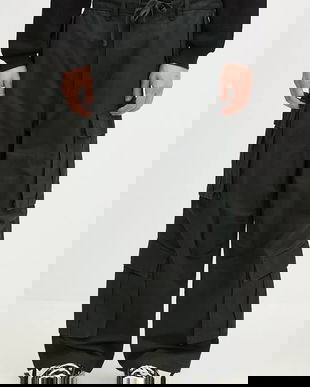 Vans pantaloni de bumbac Premium Classics LX Baggy Cargo Pant culoarea verde, drept, VN000HMYD6P1