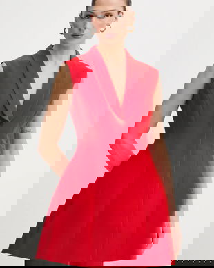 Bardot rochie culoarea alb, mini, evazați, 59724DB