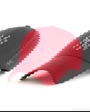 47 brand șapcă MLB New York Yankees culoarea portocaliu, uni, B-MVPSP17WBP-RZD