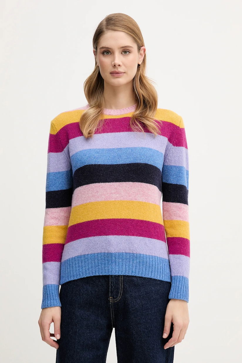 United Colors of Benetton pulover de lână culoarea roz, 103ME107E