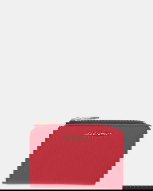 Coccinelle portofel de piele culoarea maro, E2 MW5 11 D1 01