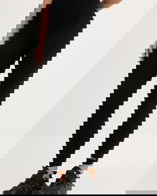 P.E Nation colanti Vita culoarea gri, uni, 243G343