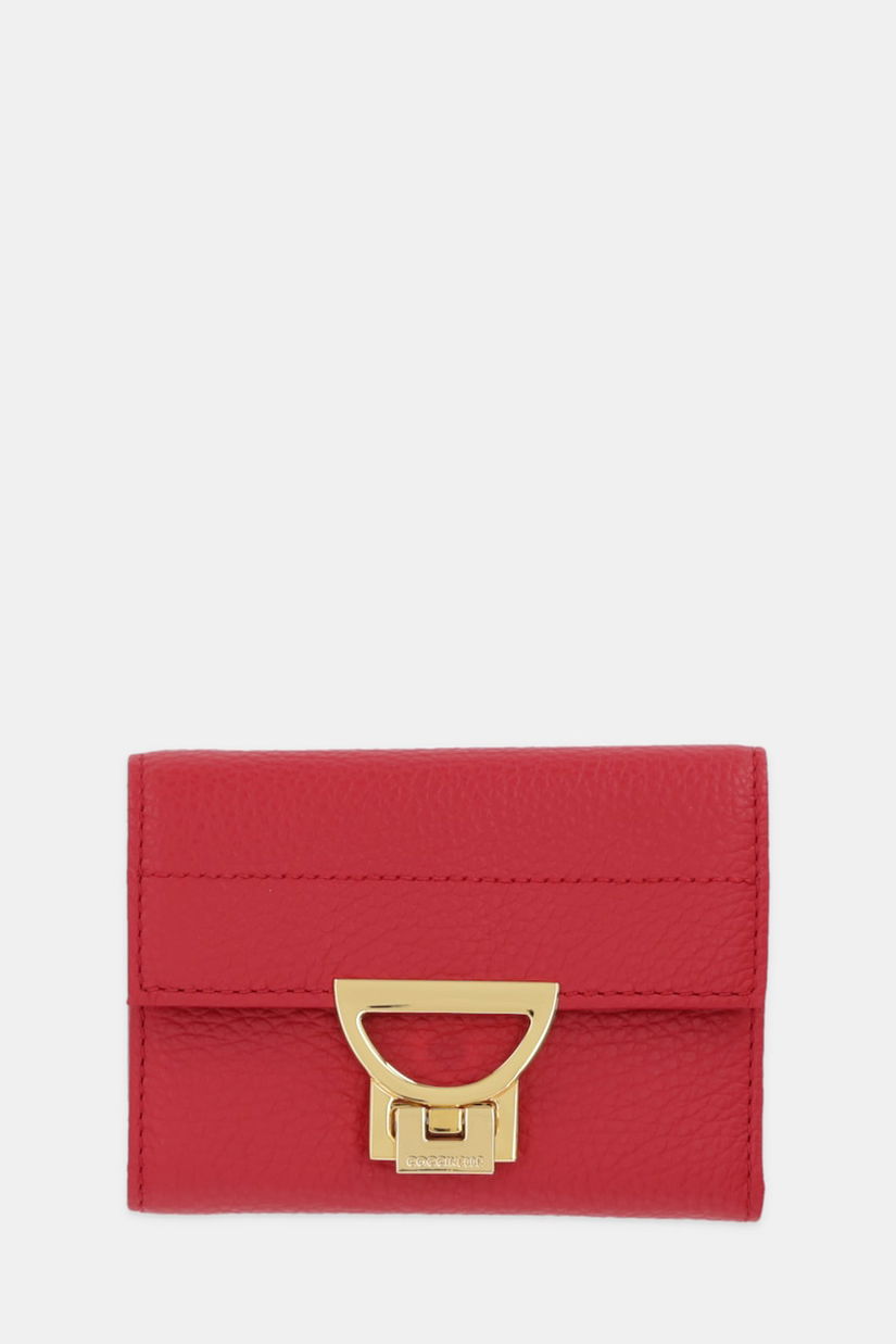 Coccinelle portofel de piele culoarea roșu, E2 MD5 11 F0 01