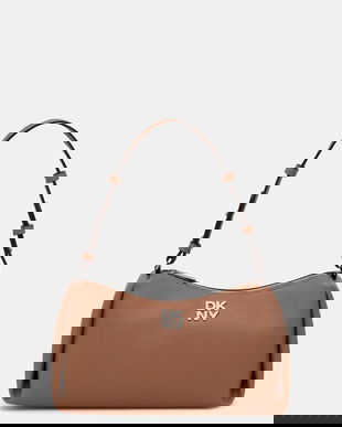 Dkny poșetă culoarea bej, R423AE54