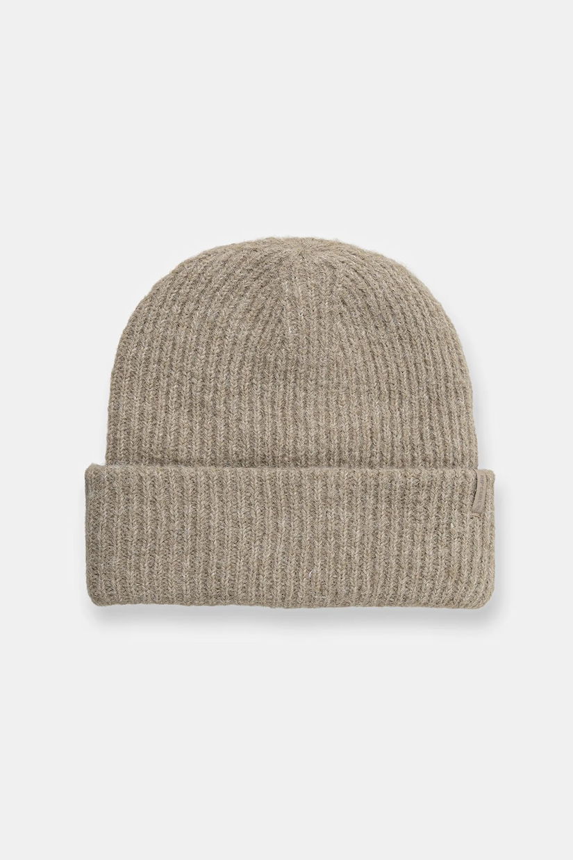 Rip Curl căciulă din amestec de lână culoarea negru, din tricot gros, 04SWHE