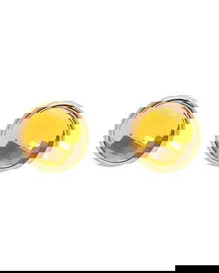 Lilou cercei placați cu aur One